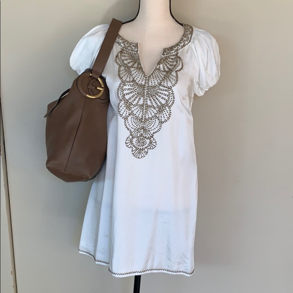 Black white dress